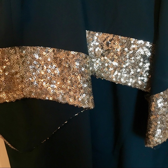 BOUTIQUE - C Luce dark green cocktail dress - Picture 4 of 6